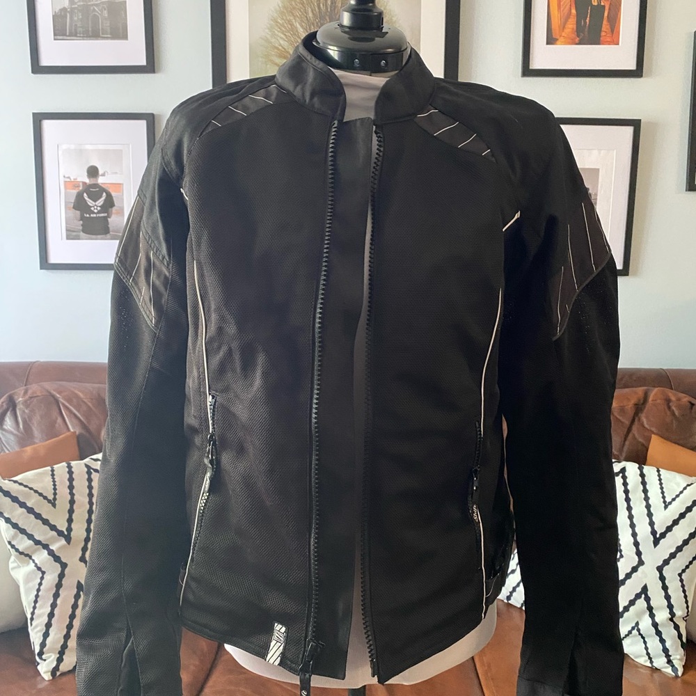 Shift Padded Motorcycle Jacket M - image 6